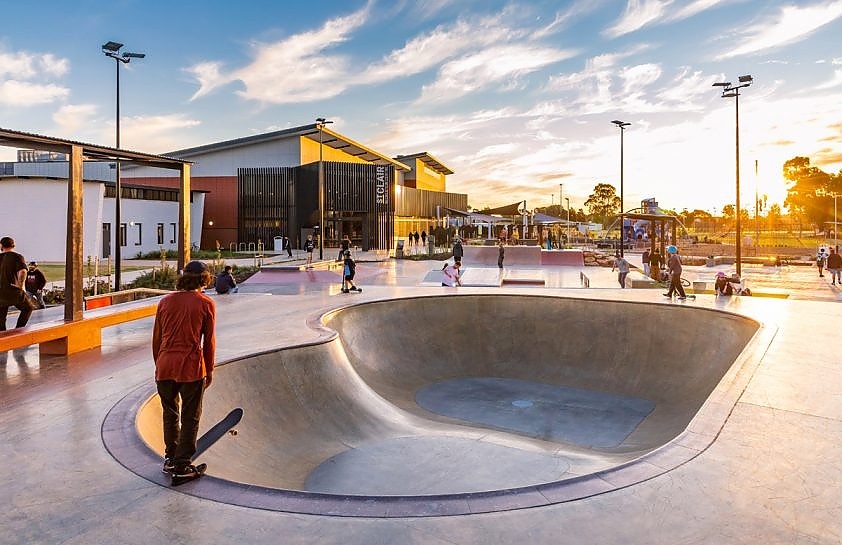 St Clair skatepark